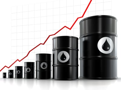 Oil Barrels Prices Rising Increasing