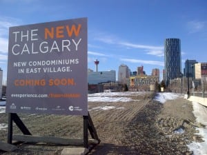 New Condos in East Village Calgary