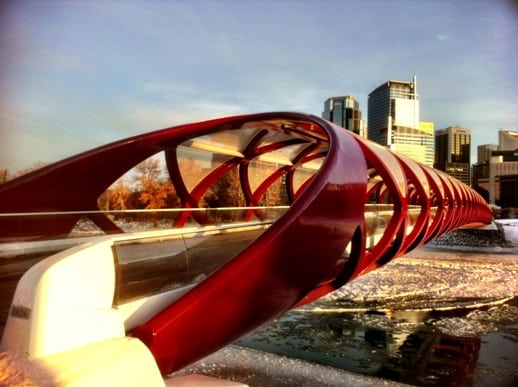 Peace Bridge in Calgary