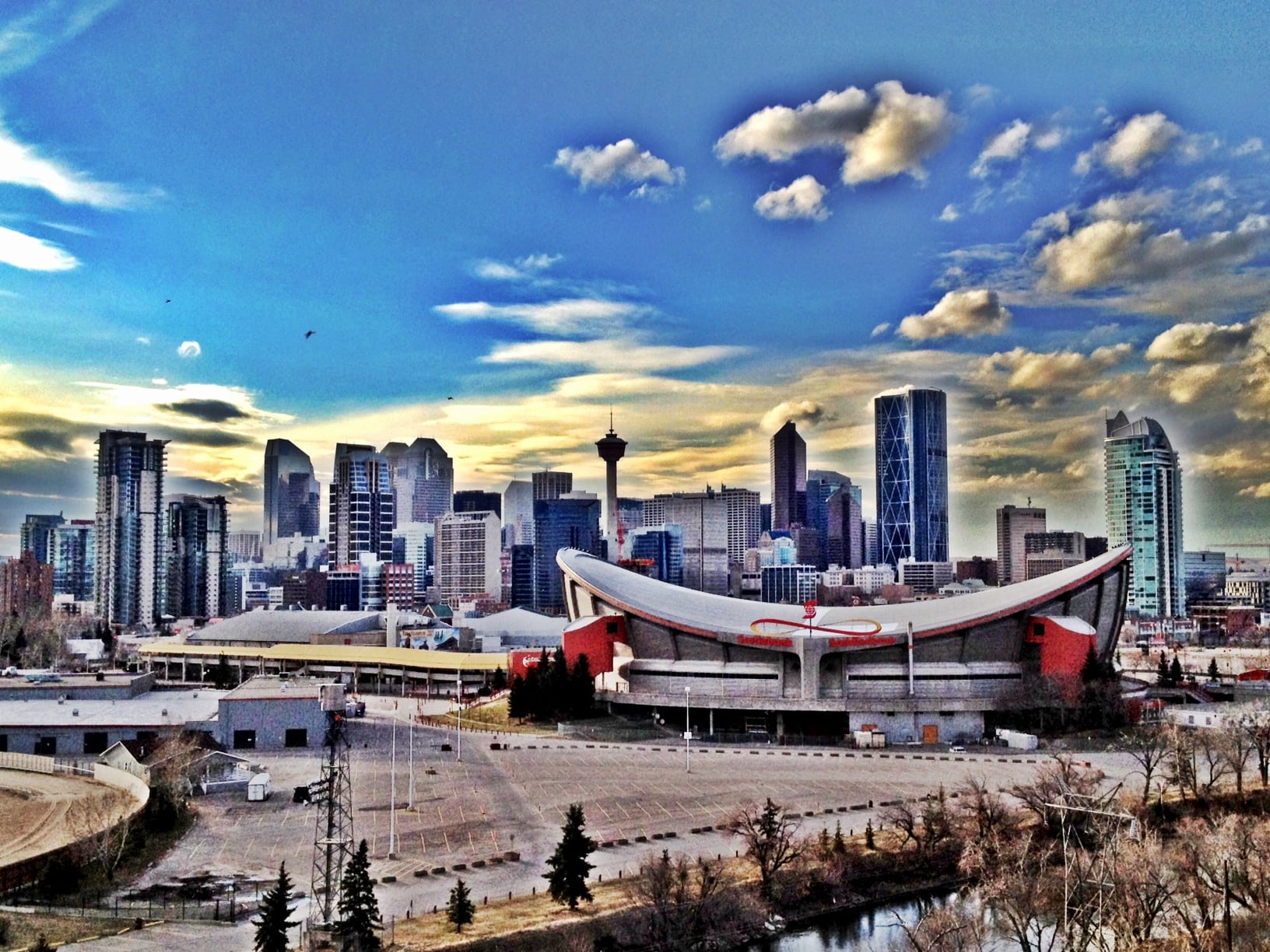 Calgary Landmarks Saddledome