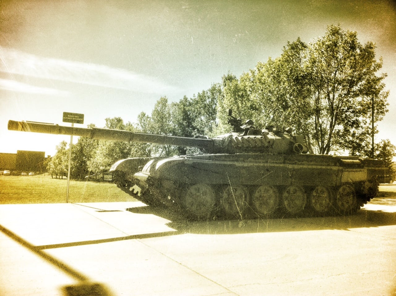 Tank-at-Military-Museums-in-Calgary