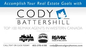 Cody Battershll Top 100 Producing REMAX Realtor in Western Canada