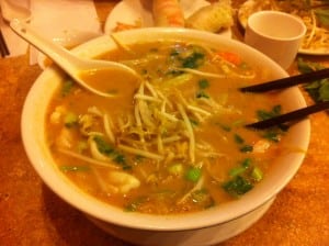 Golden Bell Saigon Calgary Pho Resaurant - Beef Noodle Soup
