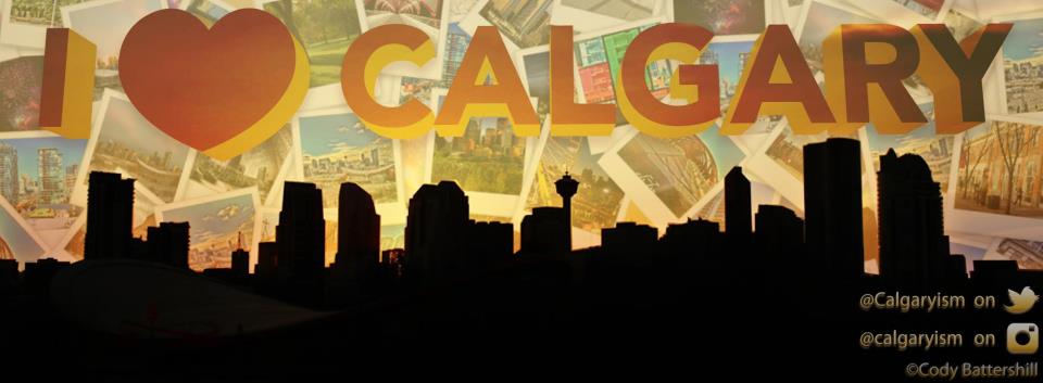 I love calgary calgaryism banner