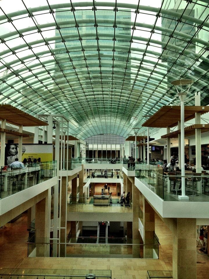 The Core Shopping Mall in Downtown Calgary