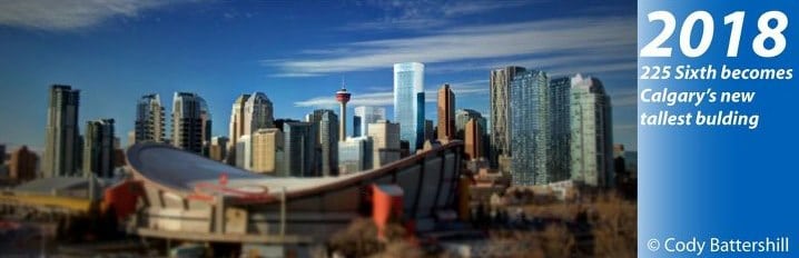 Calgary Skyline History 2018