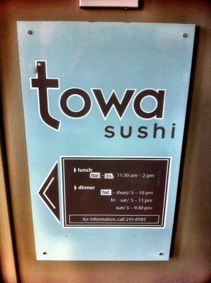 Towa Sushi Calgary Restaurant