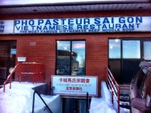 Pho Pasteur Saigon Calgary Pho Restaurant