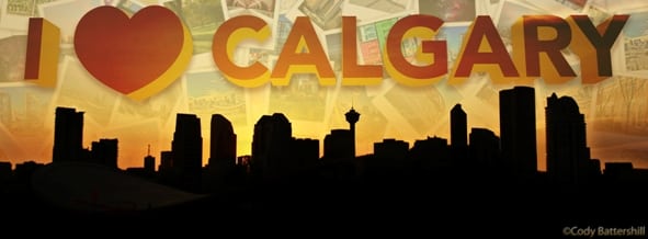 I love Calgary 9 Banner