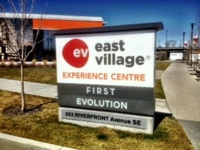 RiverHouse East Village Calgary Sales Centre