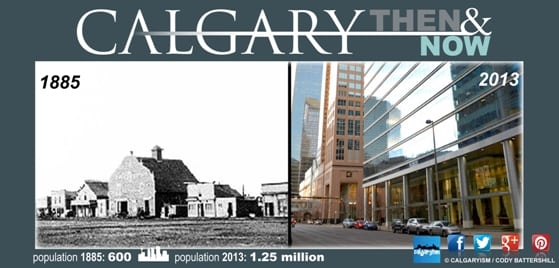 History of Calgary 1880's