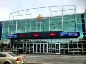 Cineplex Movie Theatre At Chinook Centre Mall Stock Photo