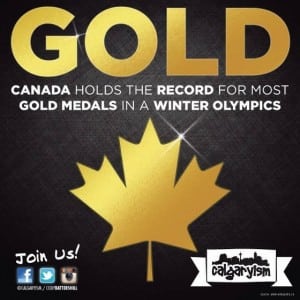 Canada Gold Medal Olympic Record Holder Infographic Calgaryism