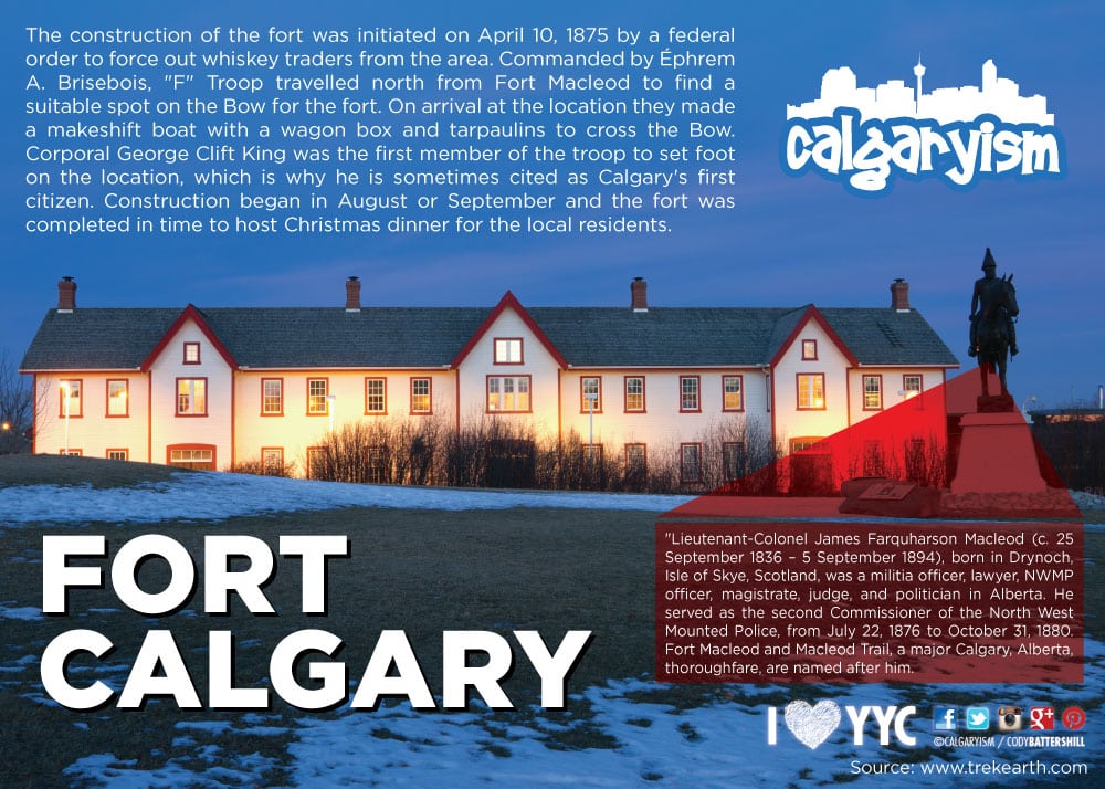 History of Calgary - Fort Calgary