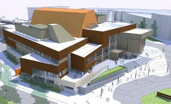 Mount Royal Conservatory Bella Concert Hall Concept Drawing