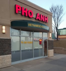 Pho Anh Calgary Vietnamese restaurant crowfoot northwest Calgary