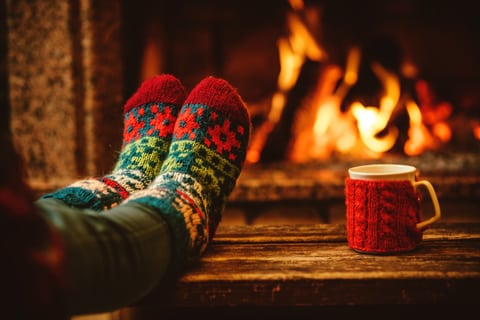 maintain a cozy home fireplace home sellers tips