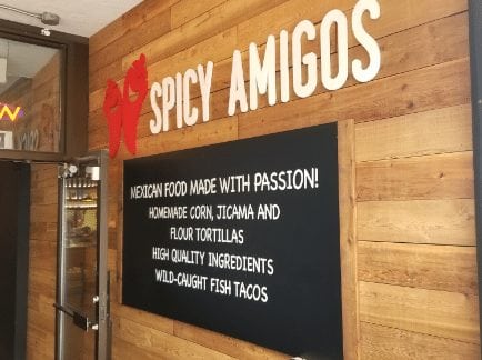 spicy amigos calgary alberta downtown west end mexican food