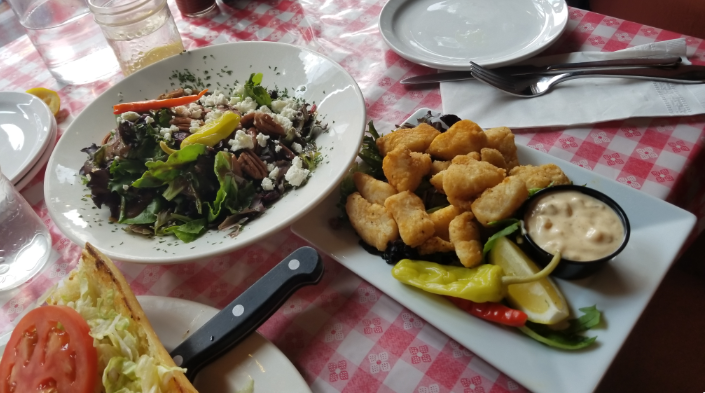 salad appetizers toloulous banff alberta