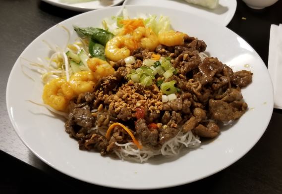pho houz vietnamese kensington northwest beef shrimp dish