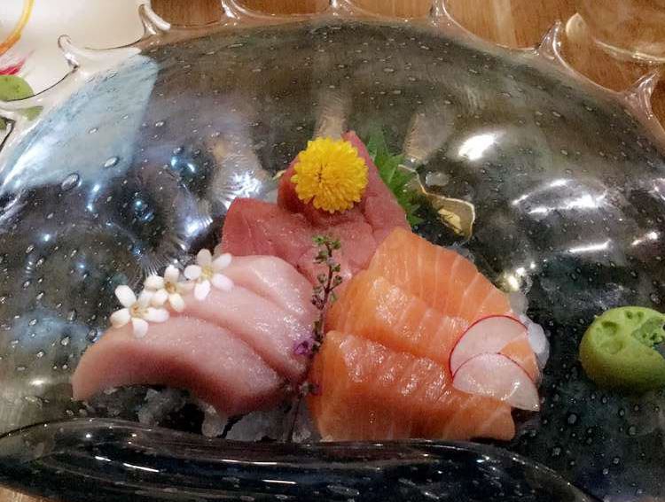 assorted sashimi dish big catch sushi bar calgary
