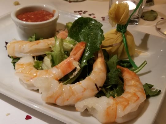 shrimp cocktail ruth's chris downtown calgary