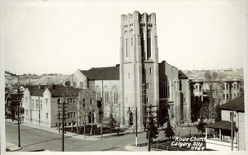 calgary historical picture knox united church