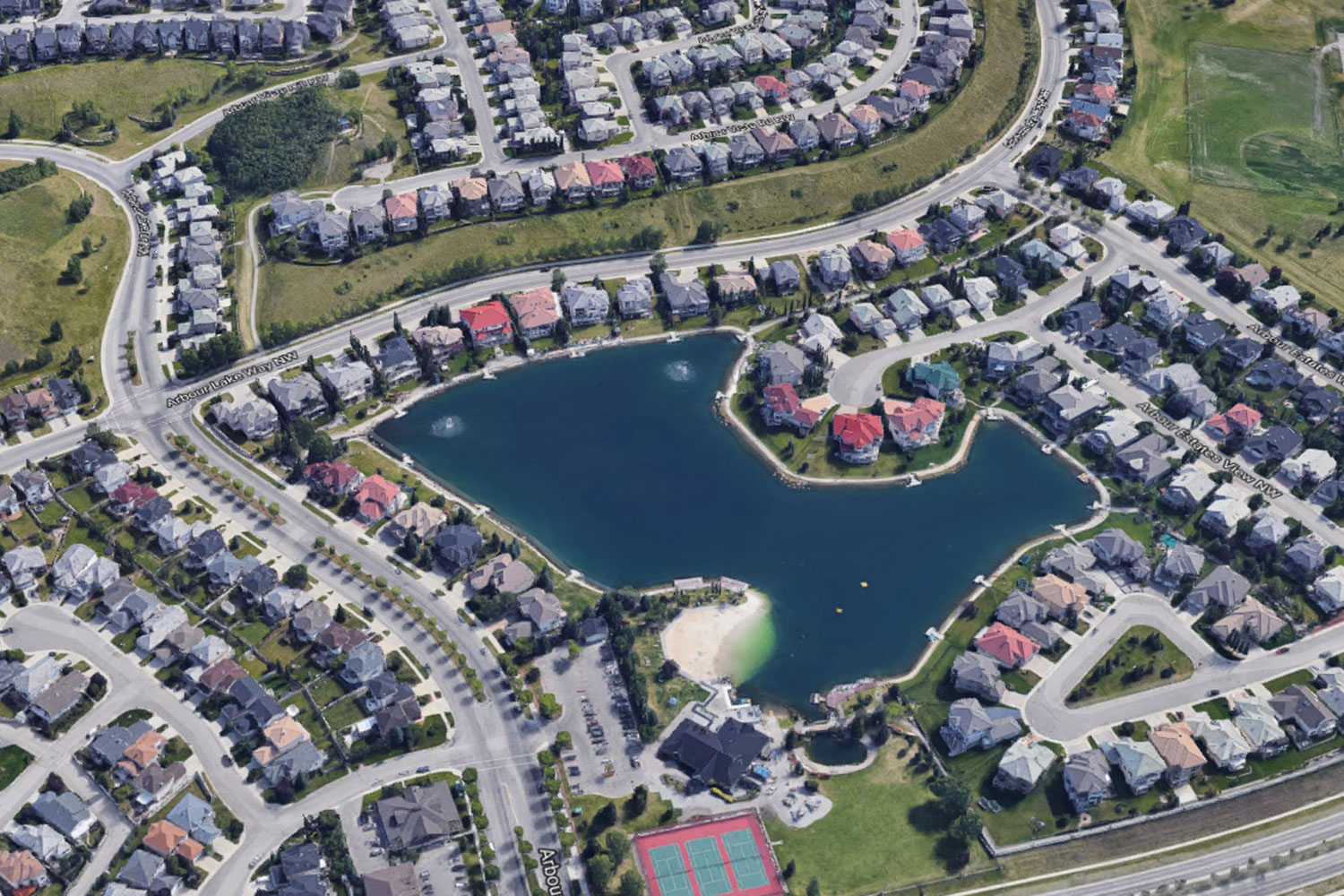 Arbour Lake - best lake communities in Calgary