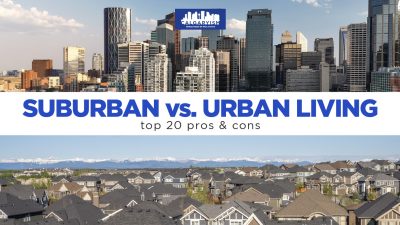 Top 20 advantages and disadvantages of suburban vs. urban living