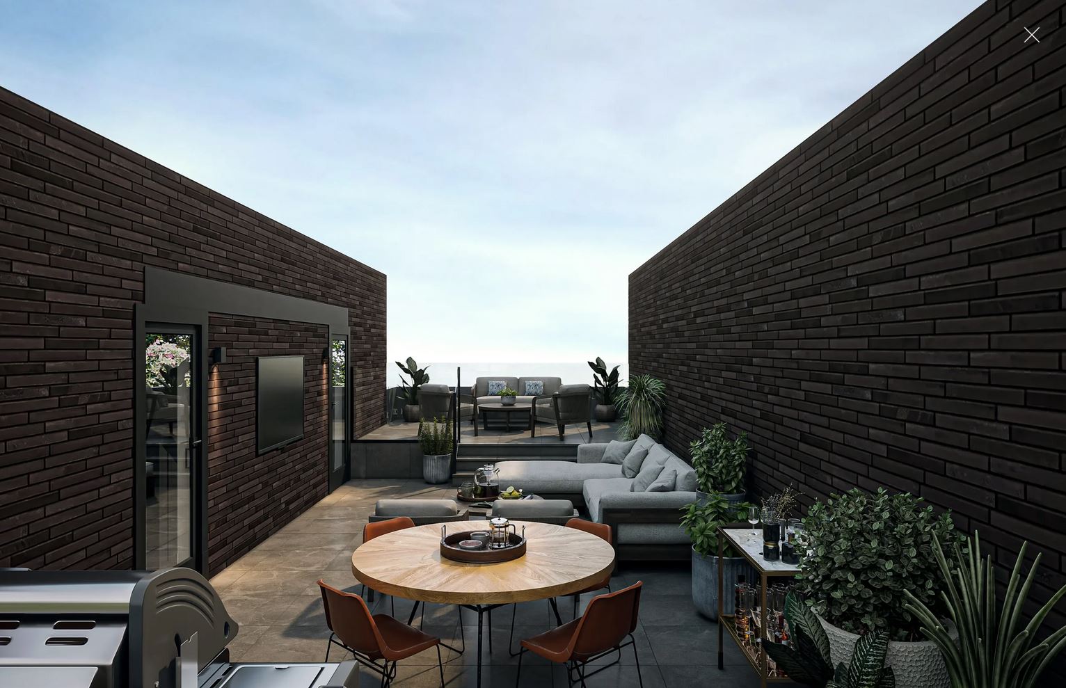 GUILD Townhomes Rooftop Patio