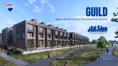 GUILD luxury townhomes in the University District