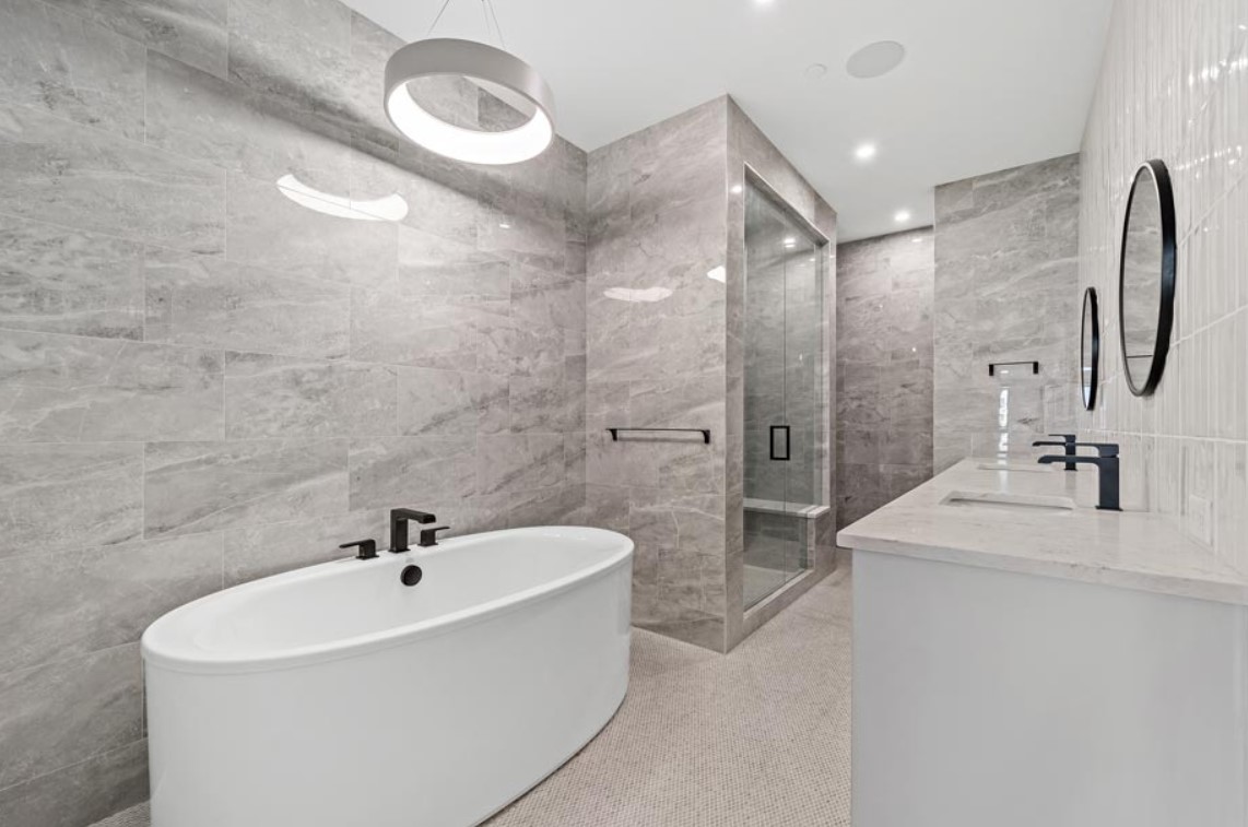 Bathrooms inside Parkside Estates Condominiums