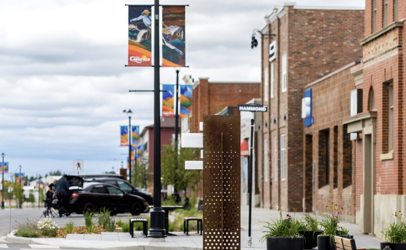 Crossfield, Alberta, main street